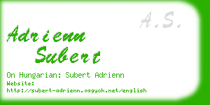 adrienn subert business card